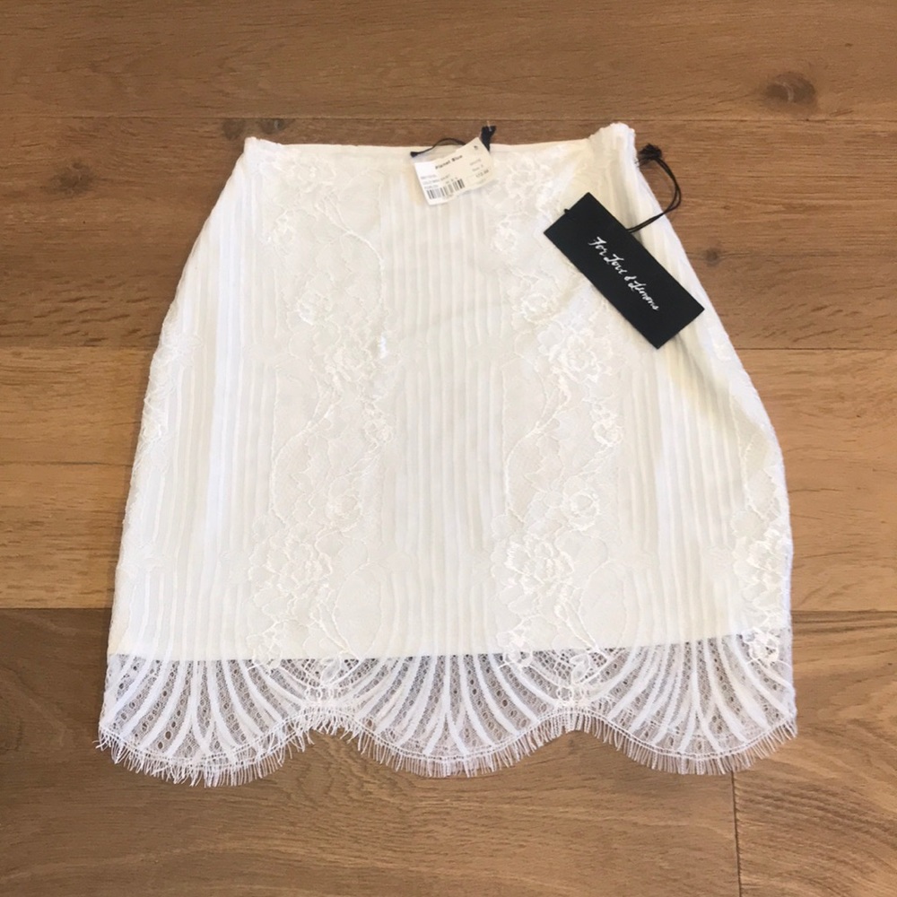 For Love and Lemons Lolo Mini Skirt